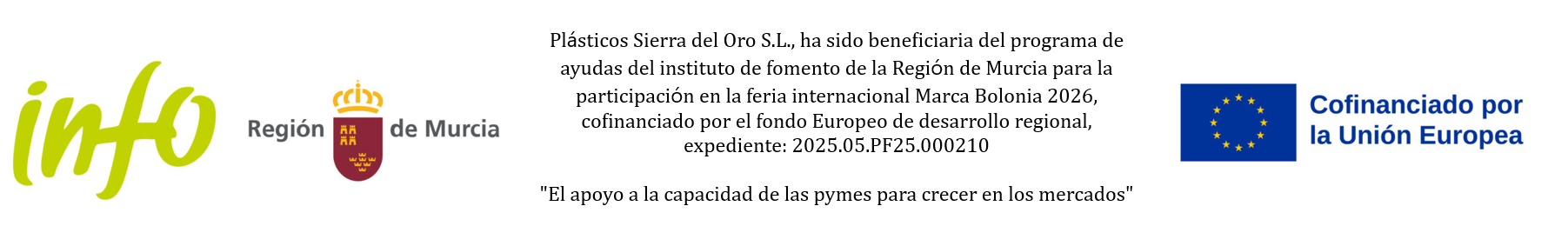 Cartel ayuda feria Marca - psdoro